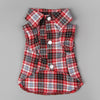 Plaids Grid Checker Shirt Dog Clothes